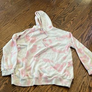 Heartbeeps tie dye hoodie